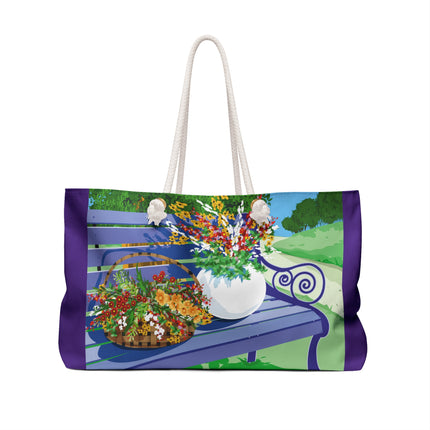 Blooming Harmony Weekender Bag