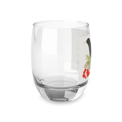 Blackbird with Roses by Anonymous Whiskey Glass