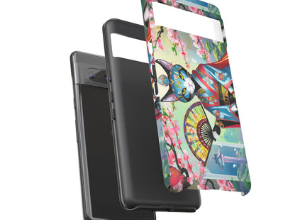 Cyberpunk Geisha Phone Cases
