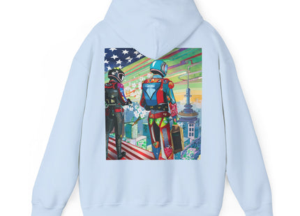 NSA Cyber Punk Computer Hacking Team – Heavy Blend™ Hooded Sweatshirt