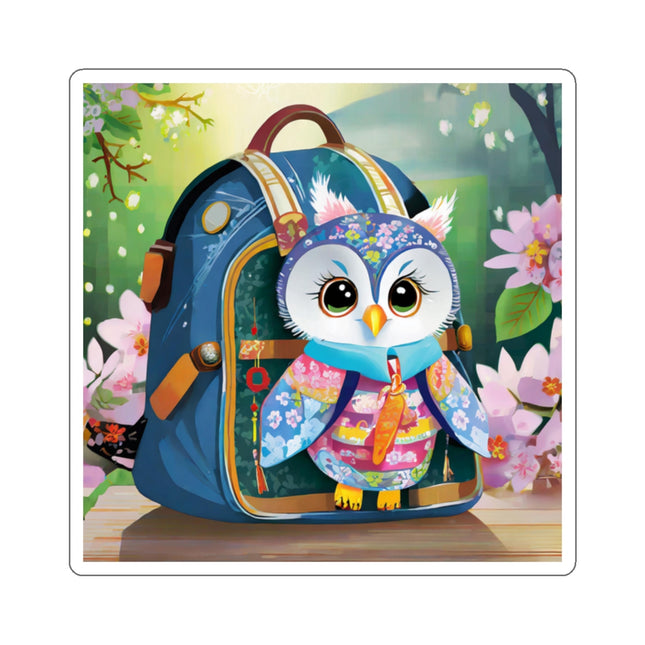 Baby Owl Kiss-Cut Stickers (4 Sizes)