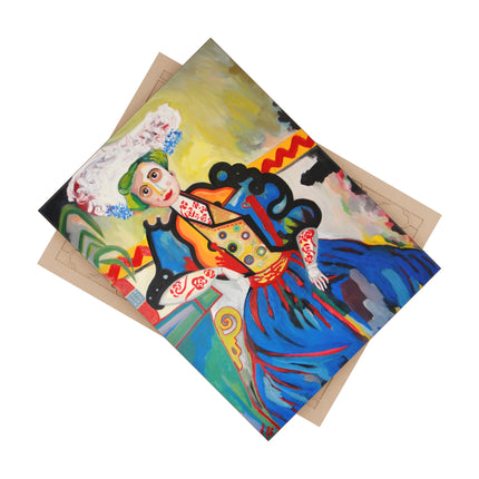 A Mulher by Amadeo de Souza-Carosa Ceramic Tile