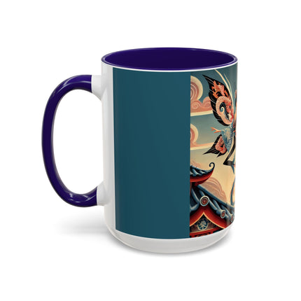 Dragon Fairy of the Temple Colorful Mugs (11oz, 15oz)