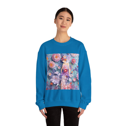 Aster Fairy Unisex Heavy Blend™ Crewneck Sweatshirt