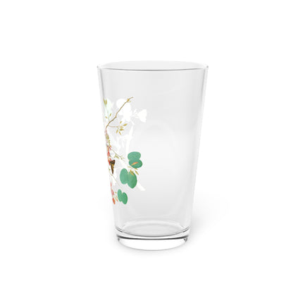 Songbird in Bloom Glass, 16oz