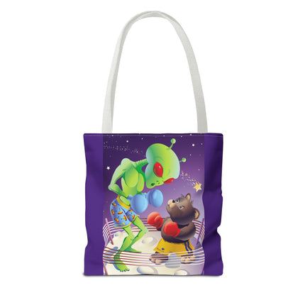 Cosmic Clash Tote Bag (AOP)