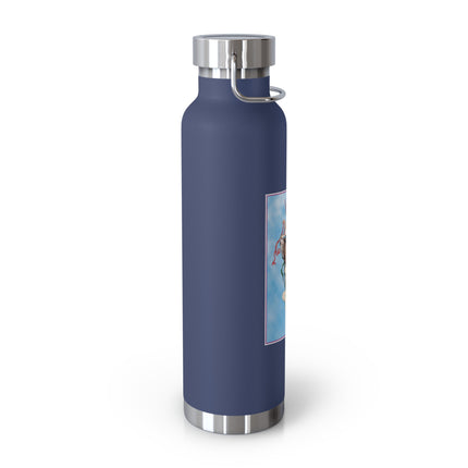 Enchanting Serenity Copper Vacuum Insulated Bottle, 22oz