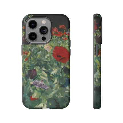 Poppies (A Study of Poppies for Carnation, Lily, Lily, Rose) by John Singer Sargent Phone Cases