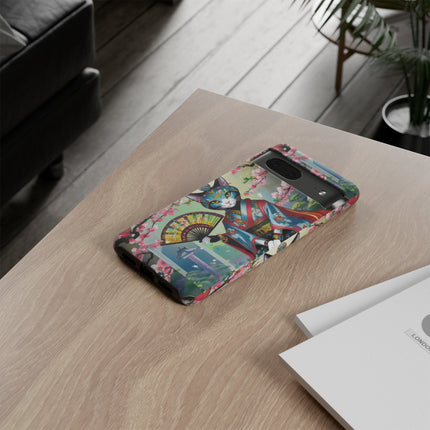 Cyberpunk Geisha Phone Cases