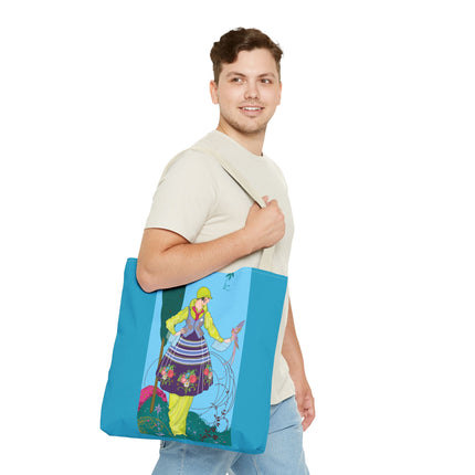 Exquisite Elegance by Umberto Brunelleschi Tote Bag (AOP)