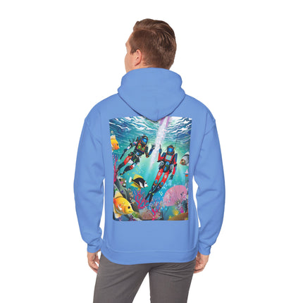 FBI Robot Dive Team – Heavy Blend™ Hooded Sweatshirt