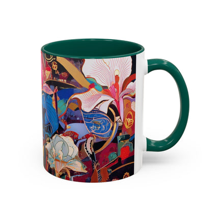 Ethereal Irises Colorful Mugs (11oz, 15oz)