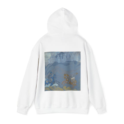 The Duel by Nicholas Roerich Unisex Heavy Blend™ Hooded Sweatshirt