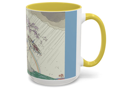 L’Arc-en-Ciel by George Barbier Colorful Mugs (11oz, 15oz)