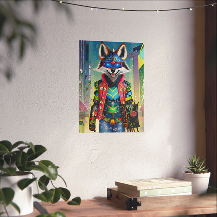 Cyber Hyena Fine Art Posters