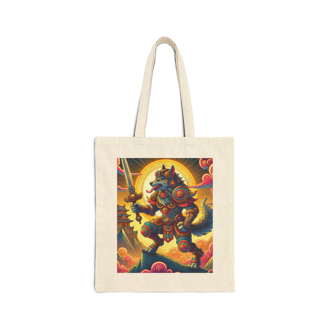 The Wolverine Vanguard Cotton Canvas Tote Bag – Untamed Strength & Fearless Resolve