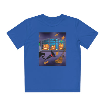 Whimsical Halloween Mischief Youth Competitor Tee