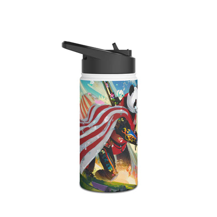 Cyber Punk Robots Stainless Steel Water Bottle