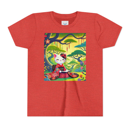 A Kitten’s Spring Tale Youth Short Sleeve Tee