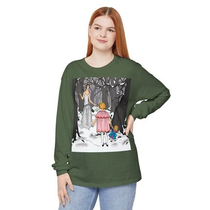 Fairy Tale Elegance Unisex Garment-dyed Long Sleeve T-Shirt