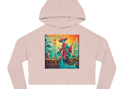 Skeleton Crew of the Misty Seas Women’s Cropped Hooded Sweatshirt