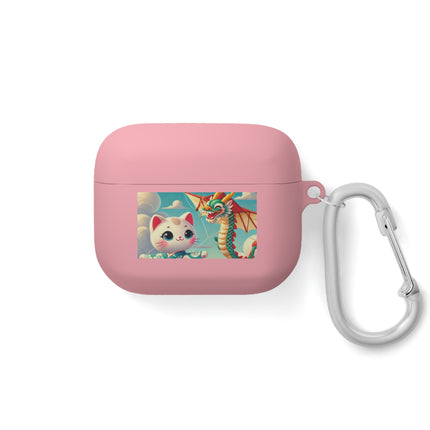 Geisha Kitten and the Dragon Kite AirPods and AirPods Pro Case