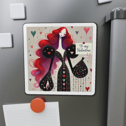 To My Valentine Die-Cut Magnets (5 Sizes)