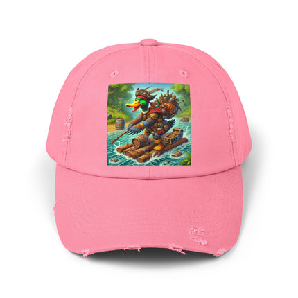 The Daring Drake Unisex Distressed Cap