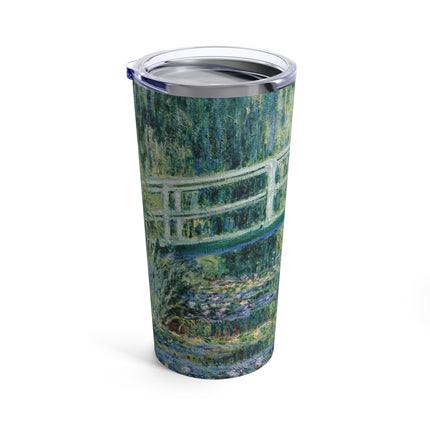 Water Lilies and Japanese Bridge by Claude Monet Tumbler 20oz