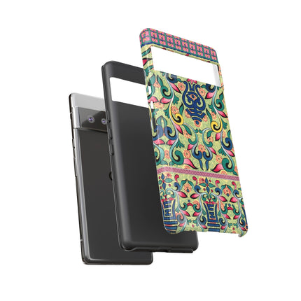 Colorful Flower Pattern by Owen Jones Phone Cases