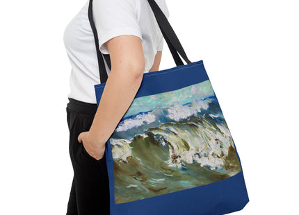The Wave by Karl Hagemeister Tote Bag (AOP)