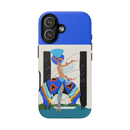 Exotic Dancer Phone Case – Vibrant Performance & Art Deco Flair