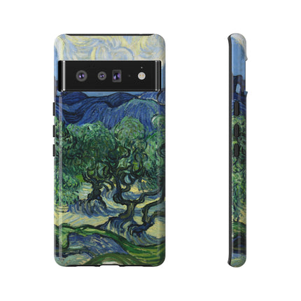 Olive Trees by Vincent Van Gogh Phone Cases