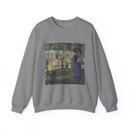 A Sunday on La Grande Jatte by Georges Seurat Heavy Blend™ Crewneck Sweatshirt