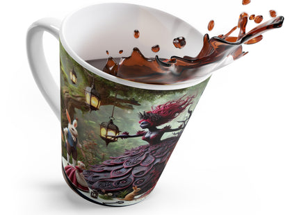 Malice in Wonderland – Gothic Halloween Cake Latte Mug