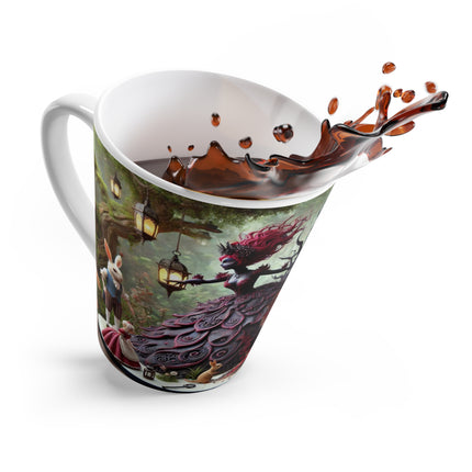Malice in Wonderland – Gothic Halloween Cake Latte Mug