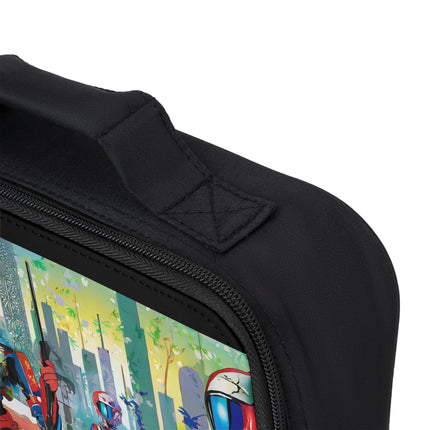 High Fashion Cyberpunk CIA Robots Lunch Bag