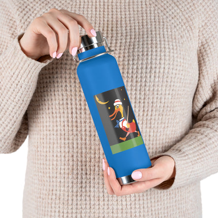 Dapper Duck Copper Vacuum Insulated Bottle, 22 oz