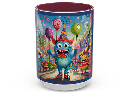 Monster Parade Madness Colorful Mugs (11oz, 15oz)