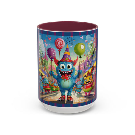 Monster Parade Madness Colorful Mugs (11oz, 15oz)