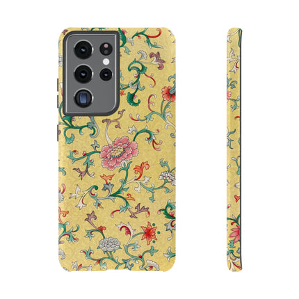 Flower Illustration by Owen Jones Phone Cases