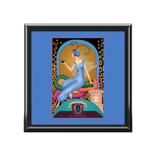 September & Sapphire (from the Gem Series) by Sofia Chiostri Jewelry Box