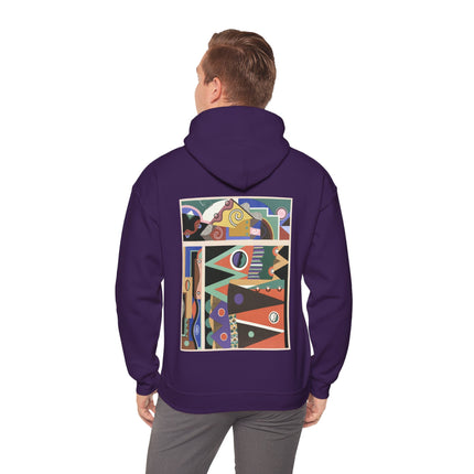 Collection decors et couleurs Pl.03 by Georges Valmier Heavy Blend™ Hooded Sweatshirt