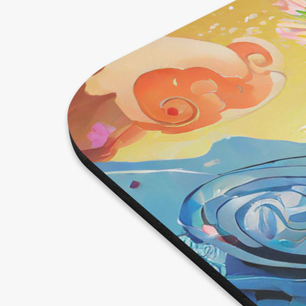 Nautical Patterns Mouse Pad, Rectangle