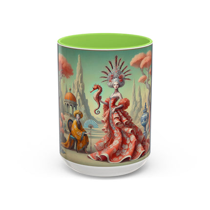 The Seahorse Court Colorful Mugs (11oz, 15oz)