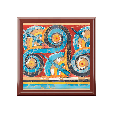 Reproduction of S-Spiral Frieze by Emile Gilliéron Jewelry Box
