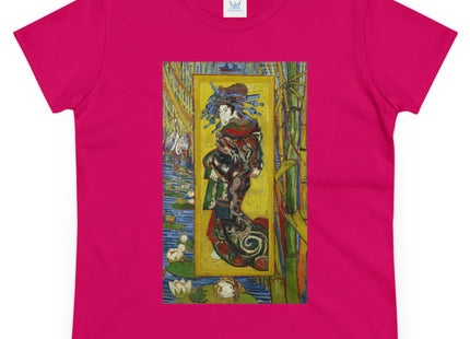 Courtesan (after Eisen) by Vincent van Gogh Women's Midweight Cotton Tee