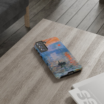 Sunrise by Claude Monet Phone Cases