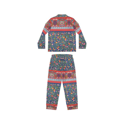 Chinese Ornament by Owen Jones Women's Satin Pajamas (AOP)