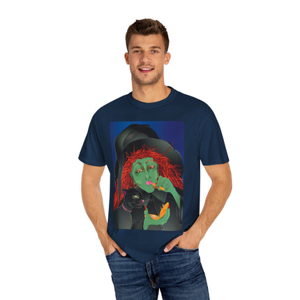 Mirror, Mirror A Witch's Touch Unisex Garment-Dyed T-shirt